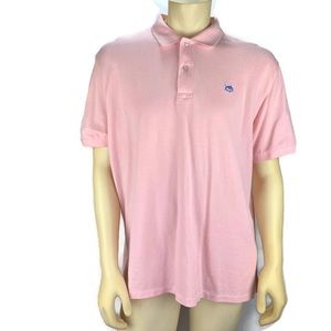Southern Tide The Skipjack Men's Polo Pink Shirt Fishing